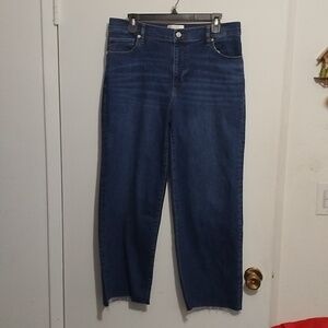 Frame "The Mellow" Raw Edge Jeans. Sz 31